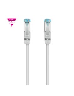 Cable de Red Cat.7 600MHZ LSZH SFTP PIMF AWG26, Gris, 1 m 2