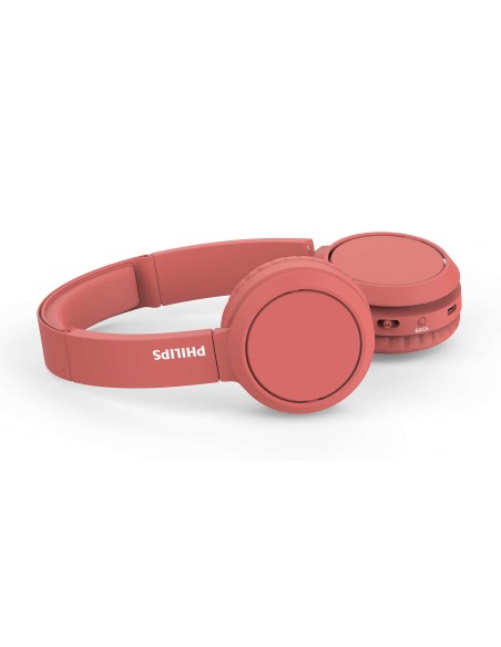 4000 series TAH4205RD/00 auricular y casco Auriculares Inalámbrico Diadema Llamadas/Música USB Tipo C Bluetooth Rojo