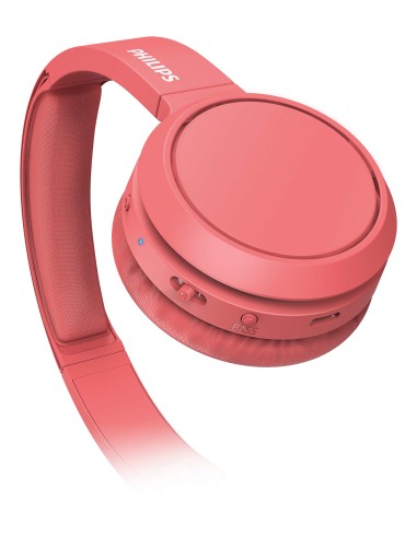 4000 series TAH4205RD/00 auricular y casco Auriculares Inalámbrico Diadema Llamadas/Música USB Tipo C Bluetooth Rojo