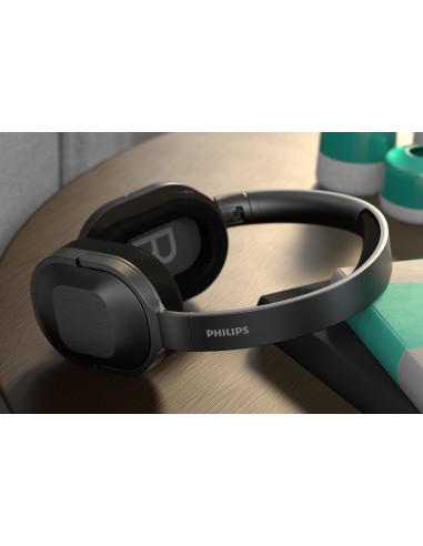 6500 series TAH6506BK/00 auricular y casco Auriculares Inalámbrico y alámbrico Diadema Música USB Tipo C Bluetooth Negro