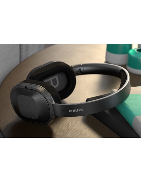 6500 series TAH6506BK/00 auricular y casco Auriculares Inalámbrico y alámbrico Diadema Música USB Tipo C Bluetooth Negro