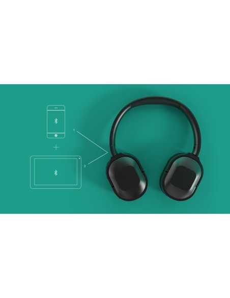 6500 series TAH6506BK/00 auricular y casco Auriculares Inalámbrico y alámbrico Diadema Música USB Tipo C Bluetooth Negro