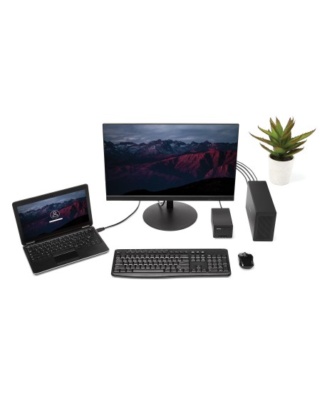 Caja Chasis de Expansión Thunderbolt 3 a PCI Express con DisplayPort - PCI-E x16 - PCIe de 16 Hilos