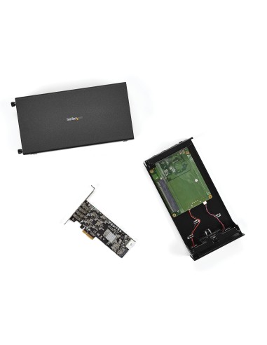 Caja Chasis de Expansión Thunderbolt 3 a PCI Express con DisplayPort - PCI-E x16 - PCIe de 16 Hilos