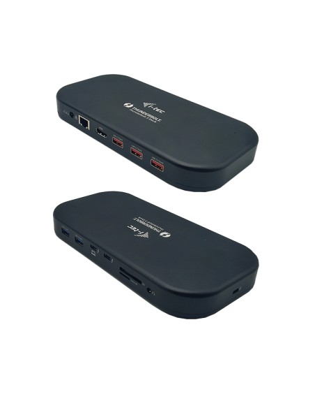 Thunderbolt 3/USB-C Dual 4K Docking Station + USB-C to DisplayPort Cable (1,5 m) + Power Delivery 60W