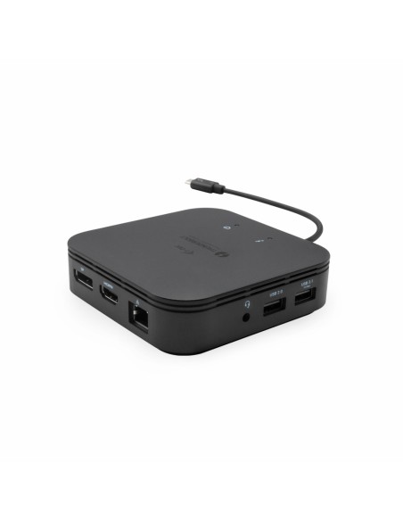 Thunderbolt 3 Travel Dock Dual 4K Display with Power Delivery 60W + Universal Charger 77 W