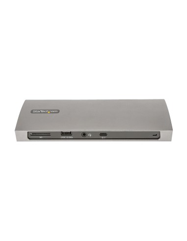 Docking Station Thunderbolt 4, PD de 96W, para 1 Monitor de 8K/para 2 Monitores de 4K 60Hz, 3xTB4/USB4, 4xUSB-A/SD/GbE, Replica