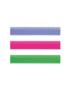 C 20 reglas 17 cm colores surtidos safta