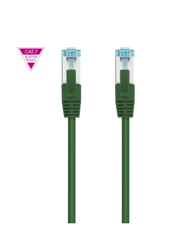 Cable de Red Cat.7 600MHZ LSZH SFTP PIMF AWG26, Verde, 2 m