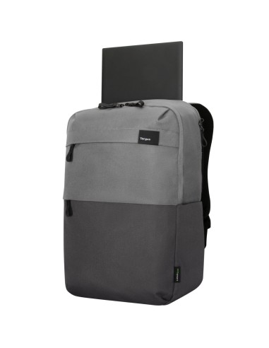 Sagano 39,6 cm (15.6") Mochila Negro, Gris