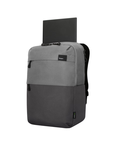 Sagano 39,6 cm (15.6") Mochila Negro, Gris
