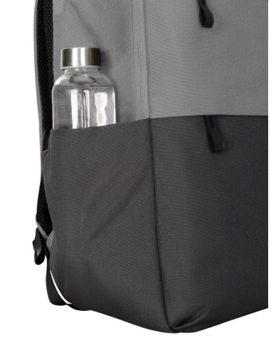 Sagano 39,6 cm (15.6") Mochila Negro, Gris