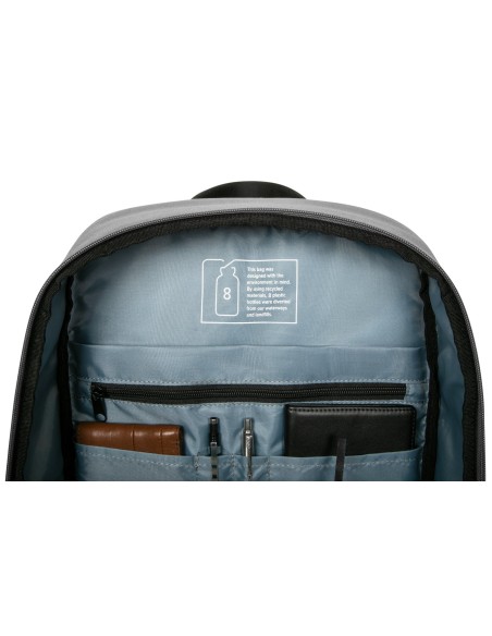 Sagano 39,6 cm (15.6") Mochila Negro, Gris