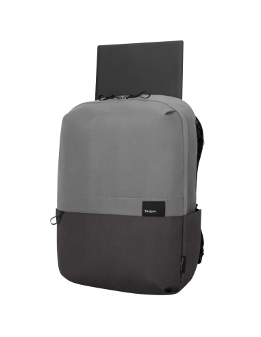 Sagano 39,6 cm (15.6") Mochila Negro, Gris