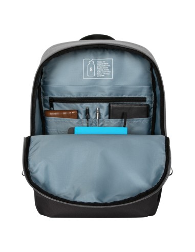 Sagano 39,6 cm (15.6") Mochila Negro, Gris