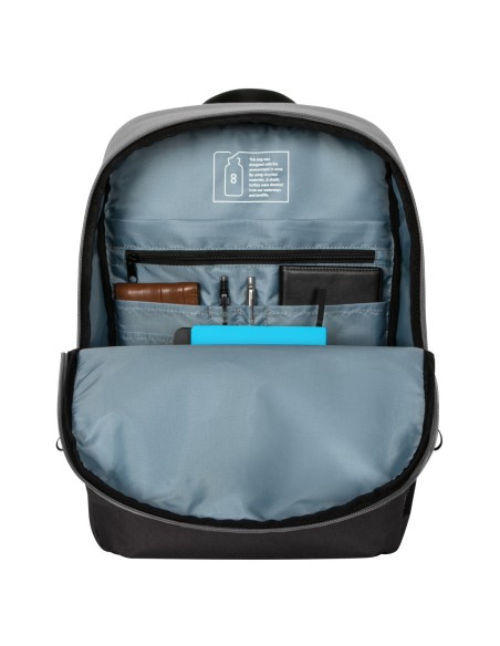 Sagano 39,6 cm (15.6") Mochila Negro, Gris