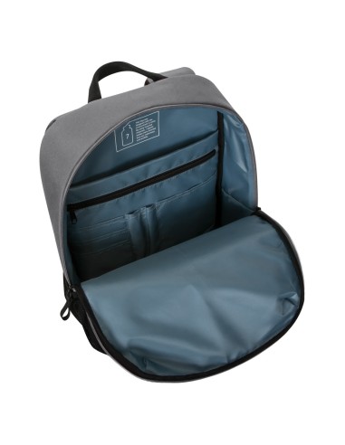 Sagano 39,6 cm (15.6") Mochila Negro, Gris