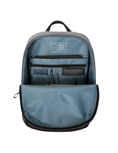 Sagano 39,6 cm (15.6") Mochila Negro, Gris