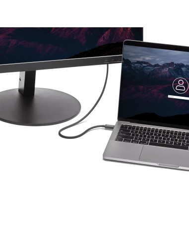 Cable Thunderbolt 3 Pasivo de 50cm - 40Gbps - PD 100W - Vídeo 4K/5K - Cable Thunderbolt - Certificado Thunderbolt - Compatible 