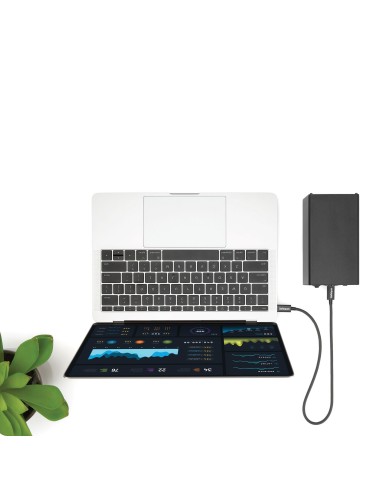 Cable Thunderbolt 3 Pasivo de 50cm - 40Gbps - PD 100W - Vídeo 4K/5K - Cable Thunderbolt - Certificado Thunderbolt - Compatible 