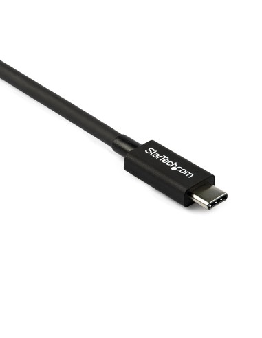 Cable Thunderbolt 3 Pasivo de 80cm - 40Gbps - PD 100W - Vídeo 4K/5K - Cable Thunderbolt - Certificado Thunderbolt - Compatible 