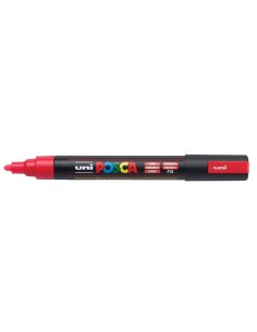 POSCA PC-5M Rojo fluorescente