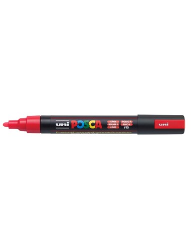 POSCA PC-5M Rojo fluorescente