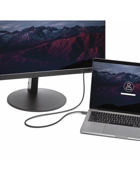 Cable Thunderbolt 3 Pasivo de 2m - 20Gbps - PD 100W - Vídeo 4K - Cable Thunderbolt - Certificado Thunderbolt - Compatible con U