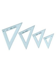 FAIBO ESCUADRA ESCOLAR 25 CM IRROMPIBLE