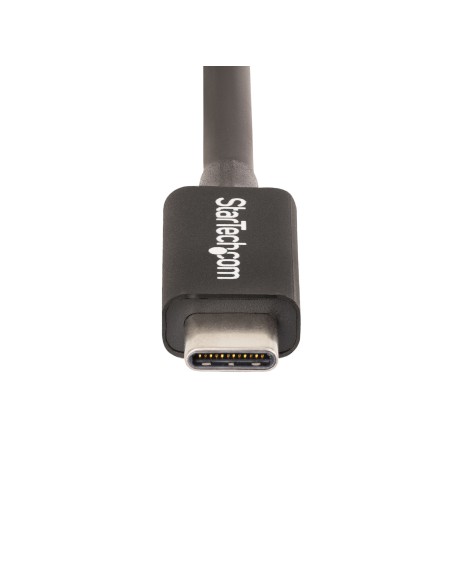 Cable de 1m Thunderbolt 4 - 40Gbps - PD 100W - Vídeo 4K/8K - Cable Thunderbolt 4 con Certificación Intel - Compatible con USB4/
