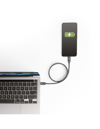 Cable de 0,5m Thunderbolt 4 - 40Gbps - PD 100W - Vídeo 4K/8K - Cable Thunderbolt 4 con Certificación Intel - Compatible con USB