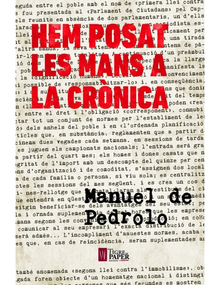 HEM POSAT LES MANS A LA CRoNICA