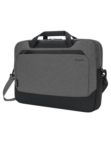 CypressEco 39,6 cm (15.6") Maletín Negro, Gris