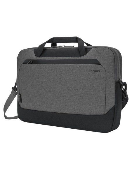 CypressEco 39,6 cm (15.6") Maletín Negro, Gris