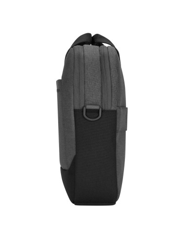 CypressEco 39,6 cm (15.6") Maletín Negro, Gris
