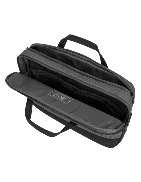 CypressEco 39,6 cm (15.6") Maletín Negro, Gris