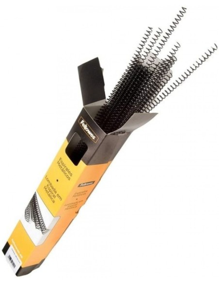 C 25 ESPIRAL METALICA NEGRA 42MM PASO 5 1