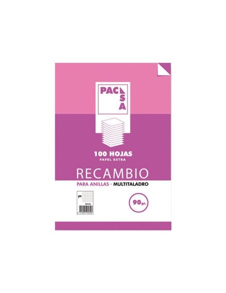 REC.100H A4 HORIZONTAL PACSA MRG 90G 21262