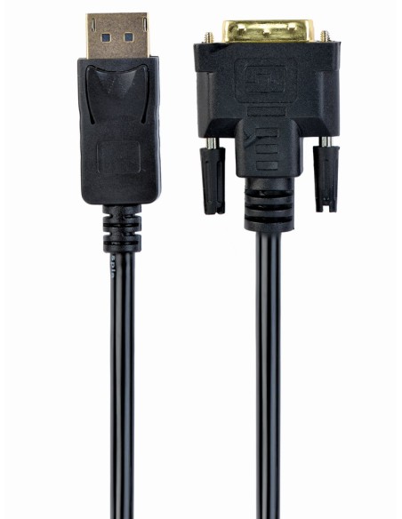 CC-DPM-DVIM-3M adaptador de cable de vídeo DisplayPort DVI Negro