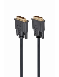 CC-DVI2-BK-6 cable DVI 1,8 m DVI-D Negro