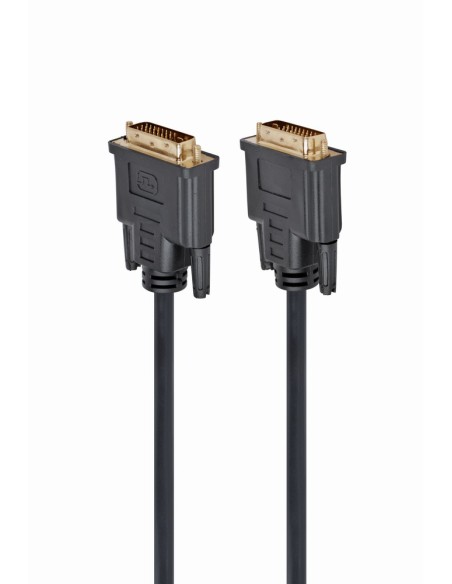 CC-DVI2-BK-6 cable DVI 1,8 m DVI-D Negro