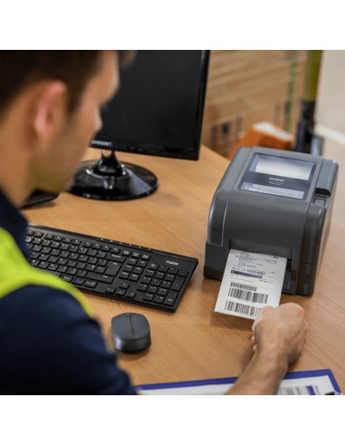 TD-4520TN impresora de etiquetas Térmica directa / transferencia térmica 300 x 300 DPI 127 mm/s Alámbrico Ethernet