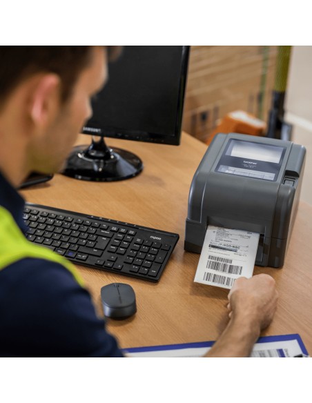 TD-4520TN impresora de etiquetas Térmica directa / transferencia térmica 300 x 300 DPI 127 mm/s Alámbrico Ethernet