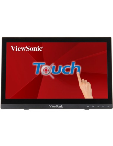 TD1630-3 pantalla para PC 39,6 cm (15.6") 1366 x 768 Pixeles HD LCD Pantalla táctil Multi-usuario Negro