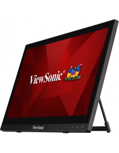 TD1630-3 pantalla para PC 39,6 cm (15.6") 1366 x 768 Pixeles HD LCD Pantalla táctil Multi-usuario Negro
