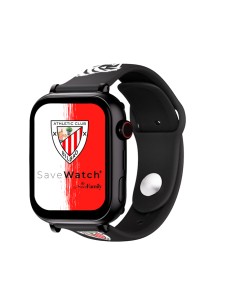 Save Family PLUS SmartWatch Ed. Athletic Club Bilbao con GPS y llamada Negro Correa Silicona Negra NO INCLUYE SIM
