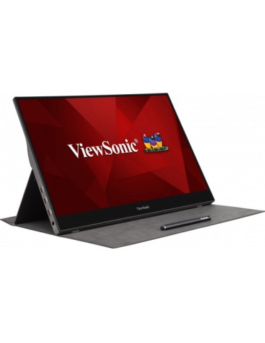 TD1655 pantalla para PC 39,6 cm (15.6") 1920 x 1080 Pixeles Full HD LED Pantalla táctil Multi-usuario Negro, Plata
