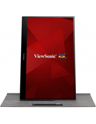 TD1655 pantalla para PC 39,6 cm (15.6") 1920 x 1080 Pixeles Full HD LED Pantalla táctil Multi-usuario Negro, Plata