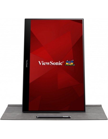 TD1655 pantalla para PC 39,6 cm (15.6") 1920 x 1080 Pixeles Full HD LED Pantalla táctil Multi-usuario Negro, Plata