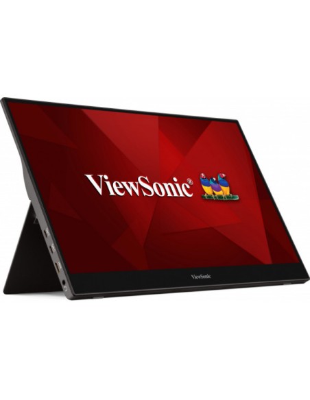 TD1655 pantalla para PC 39,6 cm (15.6") 1920 x 1080 Pixeles Full HD LED Pantalla táctil Multi-usuario Negro, Plata